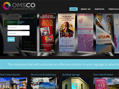 OMSCO web design