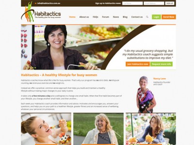 habitactics web design