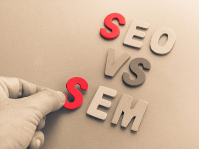 Difference between SEO and SEM