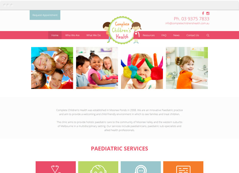 Complete Childrens Health Bso Digital Web Design Development